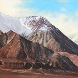 “Alaska II“, Acryl, ca. 70x46 cm